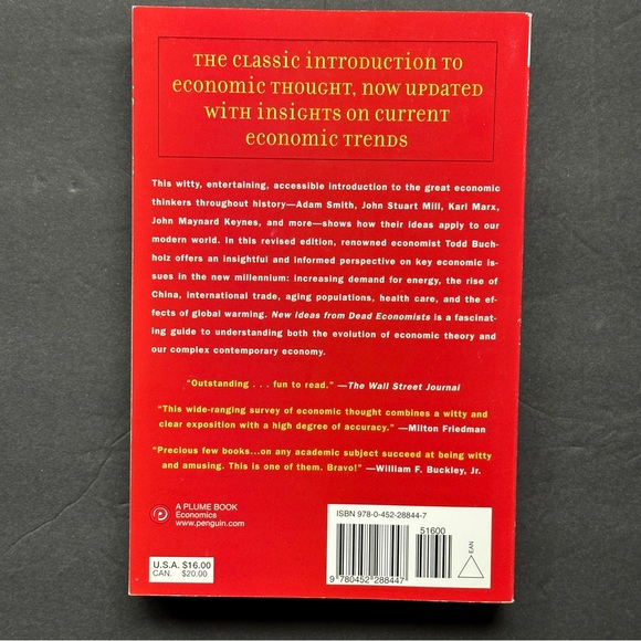 π’ New Ideas From Dead Economists by Todd G. Buchholz | Economics | PB - Picture 2 of 9
